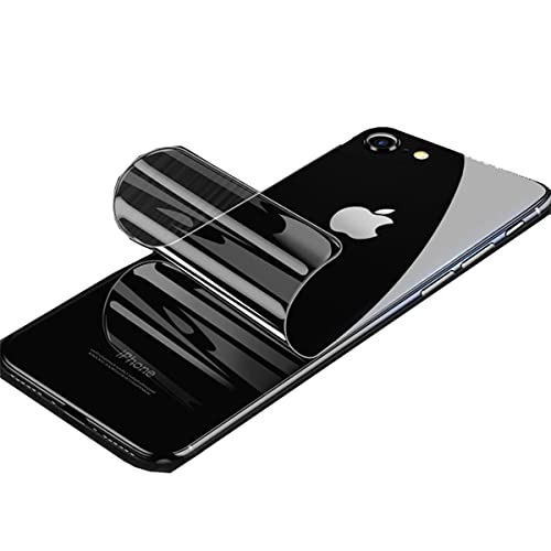 Stejnhge 2 Stück Zurück Hydrogel Folie für iPhone SE 2022 (4.7"), [HD] Flexible TPU-Displayschutzfolien Film, Rückseite Schutzfolie Explosionsgeschützt von Stejnhge
