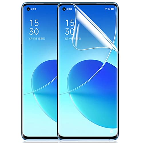 Stejnhge Hydrogel Schutzfolie für Oppo Find X2 Neo (6.5"), [2 Stück] Displayschutzfolie Flex Folie Vollständige HD Anti-Fingerprint Deckung Displayschutz von Stejnhge