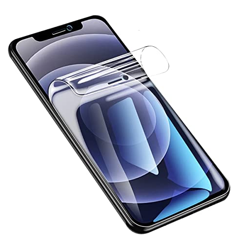 Stejnhge Hydrogel Schutzfolie für iPhone 14 (6.1"), [2 Stück] Displayschutzfolie, Hüllenfreundlich, Fingerabdruck-ID unterstützene, TPU Flex Folie von Stejnhge