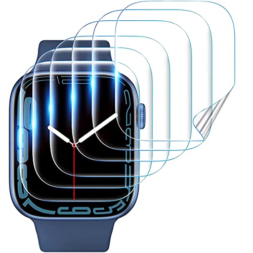 Stejnhge TPU Hydrogel Schutzfolie für Apple Watch 4/5/6/SE 40mm, [5 Stück] Displayschutzfolie Flex Folie [HD] Anti-Fingerprint von Stejnhge
