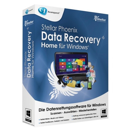 Phoenix Data Recovery 6 Home für Windows Vollversion MiniBox    ( Avanquest ) von Stellar