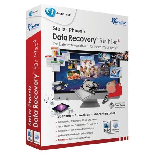 Phoenix Data Recovery 6 Mac Vollversion MiniBox    ( Avanquest ) von Stellar