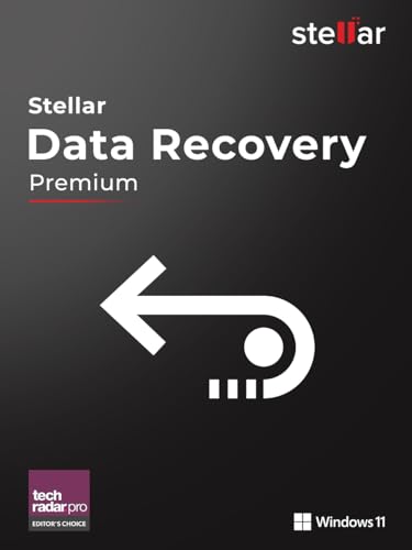 Stellar Data Recovery 11 - Sichere Datenwiederherstellung von Windows-Geräten | Premium | 1 Gerät | 1 Jahr | PC Aktivierungscode per Email von Stellar