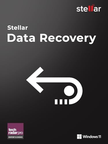 Stellar Data Recovery 11 - Sichere Datenwiederherstellung von Windows-Geräten | Standard | 1 Gerät | PC Aktivierungscode per Email von Stellar