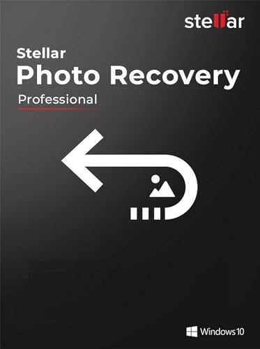 Stellar Photo Recovery 11 - DIY Fotowiederherstellungssoftware zum Wiederherstellen und Reparieren von Fotos | Professional | 1 Gerät | 1 Jahr | PC Aktivierungscode per Email von Stellar