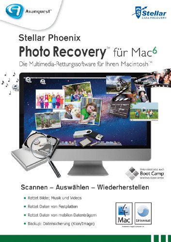 Stellar Photo Recovery 6 für Mac [Download] von Stellar