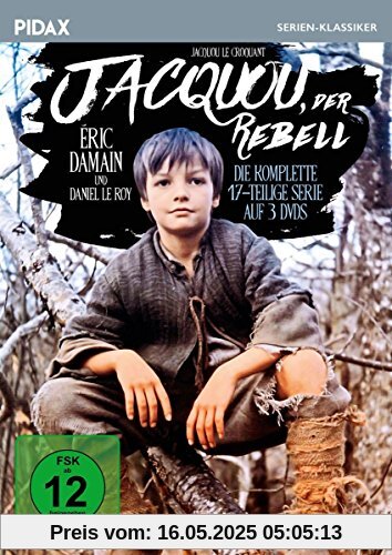 Jacquou, der Rebell (Jacquou le croquant) / Die komplette 17-teilige Abenteuerserie nach dem Roman von Eugène Le Roy (Pidax Serien-Klassiker) [3 DVDs] von Stellio Lorenzi