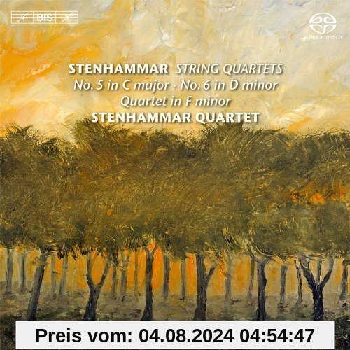 Streichquartette Nr. 5 + 6, Vol. 2 von Stenhammar Quartet