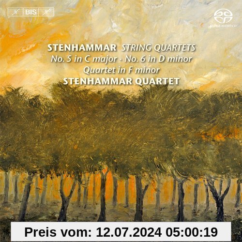 Streichquartette Nr. 5 + 6, Vol. 2 von Stenhammar Quartet