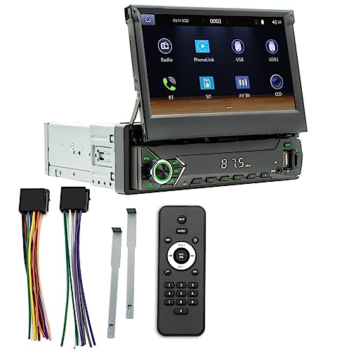 Steowsey 1Set Tragbares Autoradio Bluetooth MP5 FM der Host 9612W Auto Einziehbarer Bildschirm Wireless CarPlay Android Auto Steowsey 1Set Tragbares Autoradio Bluetooth MP5 FM der Host 9612W Auto Einziehbarer Bildschirm Wireless CarPlay Android Auto von Steowsey