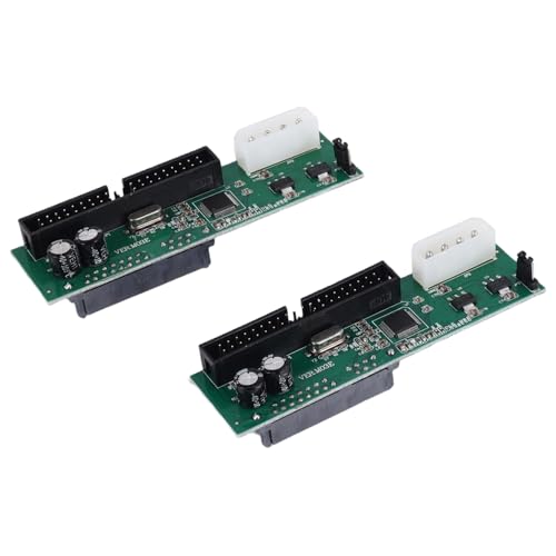 Steowsey 2 Pack PATA IDE zu SATA Hard Drive Konverter Adapter für 3.5/2.5 HDD SSD DVD Steowsey 2 Pack PATA IDE zu SATA Hard Drive Konverter Adapter für 3.5/2.5 HDD SSD DVD von Steowsey