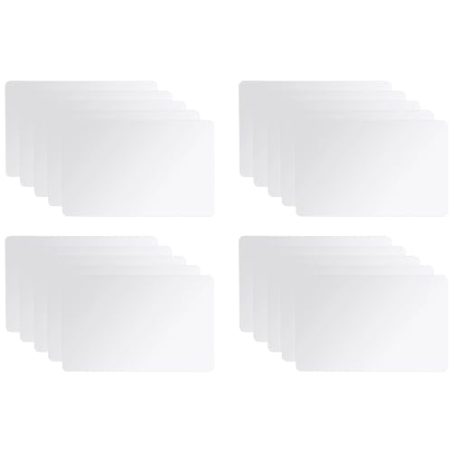 Steowsey 20 StüCk NFC Karten WeißEs Blank für PVC Tags Wasserdicht 504 Bytes Chip Sticker von Steowsey