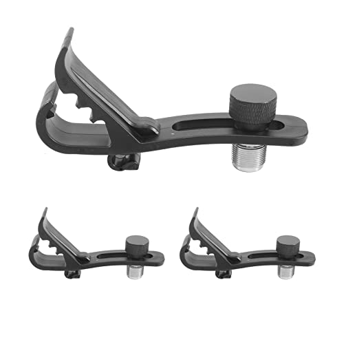 Steowsey 3 StüCke Verstellbarer Clip Trommel Clip StoßFeste Mikrofonklemme Trommel Mount Mikrofonhalter ZubehöR Steowsey 3 StüCke Verstellbarer Clip Trommel Clip StoßFeste Mikrofonklemme Trommel Mount Mikrofonhalter ZubehöR von Steowsey