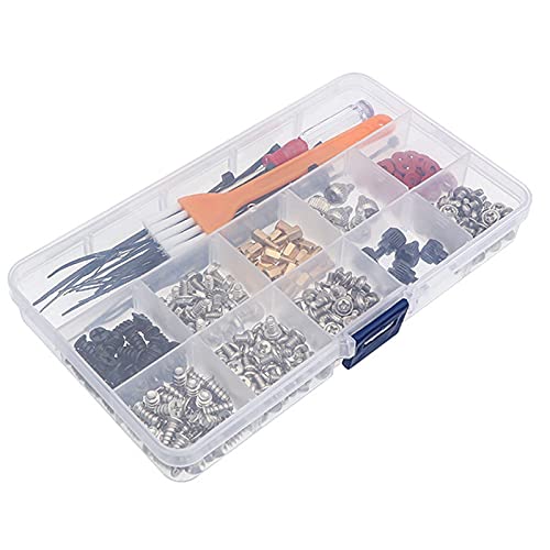 Steowsey 330 StüCk DIY Motherboard PC Personal Computer Montieren GehäUse LüFter Hand Schraube Bolzen Abstandsscheibe Waschanlage Set Sortiment Kit Steowsey 330 StüCk DIY Motherboard PC Personal Computer Montieren GehäUse LüFter Hand Schraube Bolzen Abstandsscheibe Waschanlage Set Sortiment Kit von Steowsey