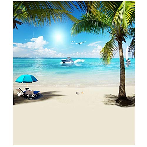 Steowsey 3X5Ft Sommer Meer Strand Fotografie Hintergrund Vinyl Studio Hintergrund Requisiten von Steowsey