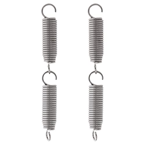 Steowsey 4 StüCk Bass Drum Pedal Hammer Mallet Springs Silber Schnell Reagierende Drum Pedal Spring Drum Pedal Mallet Teile von Steowsey