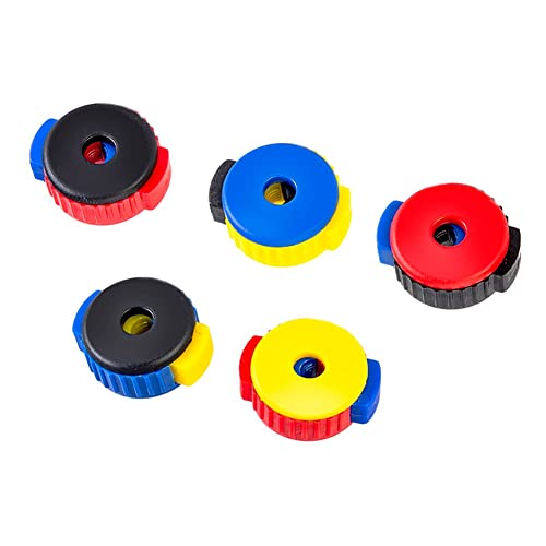 Steowsey 5 Drum Cymbal Mate Quick Release Drum ZubehöR Mischfarbe Push-On Design Bequem zu Bedienen von Steowsey