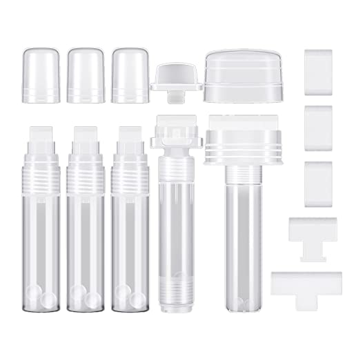 Steowsey 5Er-Pack Graffiti-Marker, NachfüLlbare Lackmarker, Lackstift für mit 5 Ersatzspitzen (50 Mm, 30 Mm, 15 Mm) von Steowsey