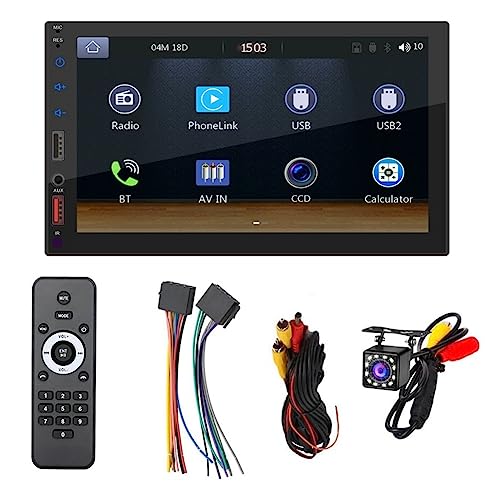 Steowsey 7-Doppel-DIN-Autoradio, CarPlay, Android Auto Mirror-Link, Android Auto Mirror-Link, Bluetooth-Radiokamera USB Steowsey 7-Doppel-DIN-Autoradio, CarPlay, Android Auto Mirror-Link, Android Auto Mirror-Link, Bluetooth-Radiokamera USB von Steowsey