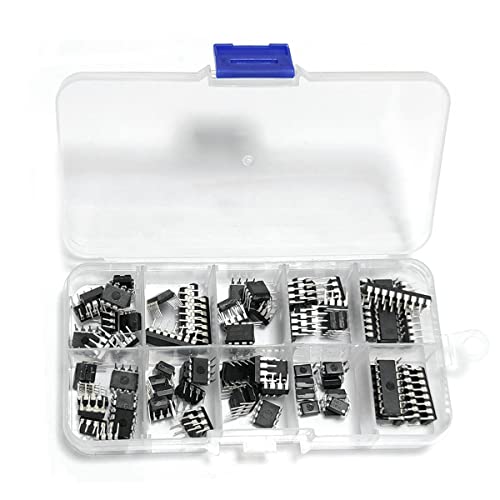 Steowsey 85 STÜCKE 10 Spezifikationen IC NE555 LM324 IC Chip Kit Steowsey 85 STÜCKE 10 Spezifikationen IC NE555 LM324 IC Chip Kit von Steowsey