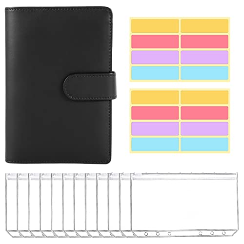 Steowsey A6 Binder, Budget Binder und Umschlag, Geld Umschlag Brieftasche, Budget Planung, Umschlag Binder, mit Budget Umschlag von Steowsey