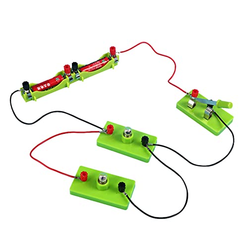 Steowsey DIY Circuit Electricity Learning Satz Physik Lernspielzeug für Kinder STEM Experiment, das Praktisches FäHigkeitsspielzeug Unterrichtet von Steowsey