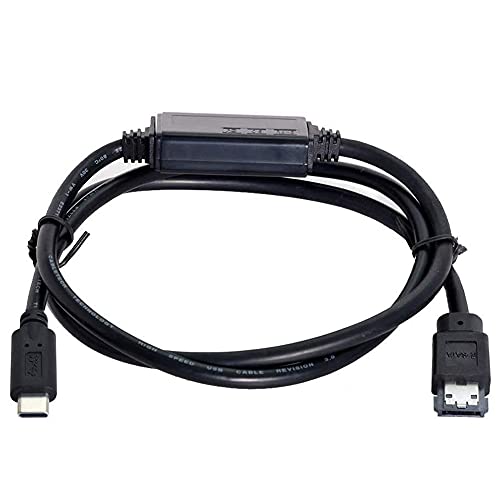 Steowsey ESATA zu USB C Kabel USB Typ C Stecker Host zu ESATA ESATAp HDD Kabel für Laptop PC Steowsey ESATA zu USB C Kabel USB Typ C Stecker Host zu ESATA ESATAp HDD Kabel für Laptop PC von Steowsey