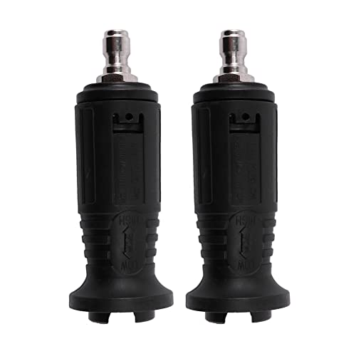 Steowsey Einstellbare DüSenspitzen für Hochdruckreiniger, Variables SprüHmuster, 1/4-Schnellkupplungsstecker, 3000 Psi AutowäSche von Steowsey