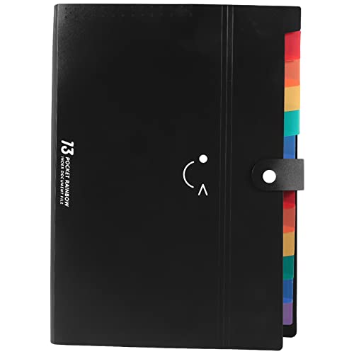 Steowsey Erweitern Von Datei Ordnern Brief GrößE 7 Pockets Akkordeon Dokument Organizer A4 Plastik File Mappe Document Organizer von Steowsey