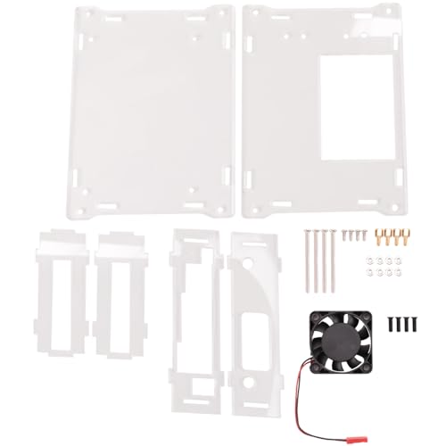 Steowsey Für Nano B01 A02 2 GB AcrylgehäUse Entwicklungsplatine Universelle SchutzhüLle mit LüFter von Steowsey