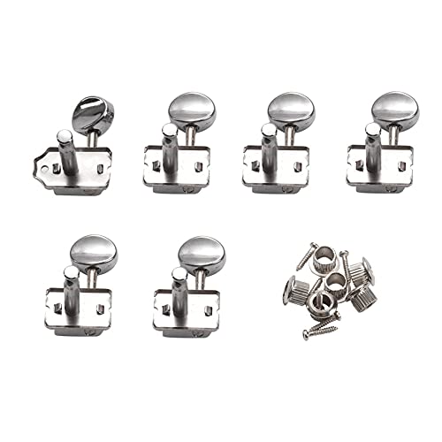 Steowsey Gitarren Mechaniken Tuner Chrom Locking String Tuning Key Pegs Tuner Set für Lp, Sg,Tl E-Gitarren von Steowsey