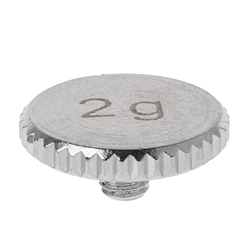 Steowsey Headshell 2G Shell Gewicht Plattenspieler Metall Elektrische Instrumententeile für SL1200 SL1210 MK2 3 5 M5G Stylus DJ, Silber von Steowsey