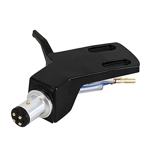 Steowsey Headshell-Nadel Aus Aluminiumlegierung für Plattenspieler, Phono-Stylus-Tonabnehmer-Rack, Schwarz Steowsey Headshell-Nadel Aus Aluminiumlegierung für Plattenspieler, Phono-Stylus-Tonabnehmer-Rack, Schwarz von Steowsey