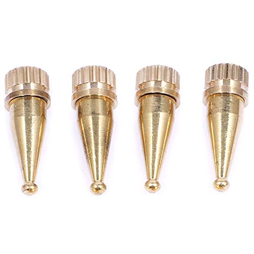 Steowsey Lautsprecherspitzen für HiFi FüßE, Lautsprecher StäNder, Kupfer M8 Gewinde, 36,2 Mm (H) 4 StüCke von Steowsey