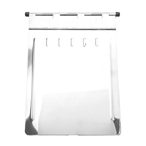 Steowsey Metall Zwischenablage A4 Rostfreier Stahl Patienten Akten Ordner Clip Board Ordner für BüRo Schule Lehren Arzt Krankenschwester von Steowsey