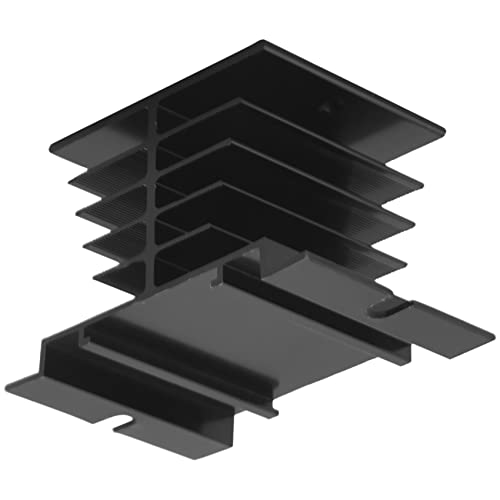 Steowsey Solid State Relais Kuehlkoerper, 3PCS Aluminium Kuehlkoerper PID Temperaturregler Kuehlkoerper Fuer Solid State Relais und SSR Kuehler Modul Schwarz Fuer SSR-10,25,40A Steowsey Solid State Relais Kuehlkoerper, 3PCS Aluminium Kuehlkoerper PID Temperaturregler Kuehlkoerper Fuer Solid State Relais und SSR Kuehler Modul Schwarz Fuer SSR-10,25,40A von Steowsey