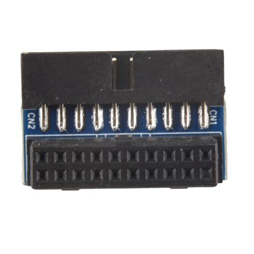 Steowsey USB 3.0 90 Grad Adapter Schwarz USB 3.0 20Pin Stecker auf Buchse L Drehen Den Rechten Power Adapter Motherboard Nach Unten Abgewinkelt Steowsey USB 3.0 90 Grad Adapter Schwarz USB 3.0 20Pin Stecker auf Buchse L Drehen Den Rechten Power Adapter Motherboard Nach Unten Abgewinkelt von Steowsey