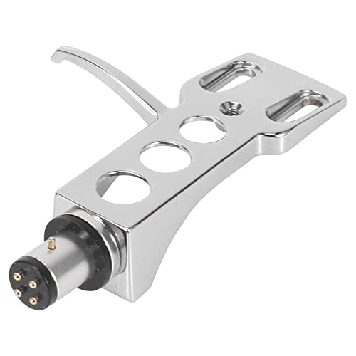 Steowsey Universal LP Plattenspieler Phono Drehscheibe Kopfschale 4-Pin Aluminium Legierung mit OFC Leadwires für Platten Spieler mit Direktantrieb von Steowsey
