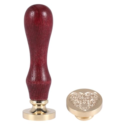 Steowsey Valentinstag Wachs Siegel Stempel Set, Vintage Wachs Umschlag Siegel Stempel Set für die Hochzeit Einladung Valentinstag Kunst von Steowsey