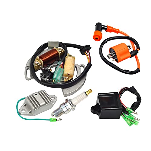 Steowsey ZüNdspule ZüNdkerze CDI Box Spannungsregler Gleichrichter und Stator Kit für YFS200 97-01 Steowsey ZüNdspule ZüNdkerze CDI Box Spannungsregler Gleichrichter und Stator Kit für YFS200 97-01 von Steowsey
