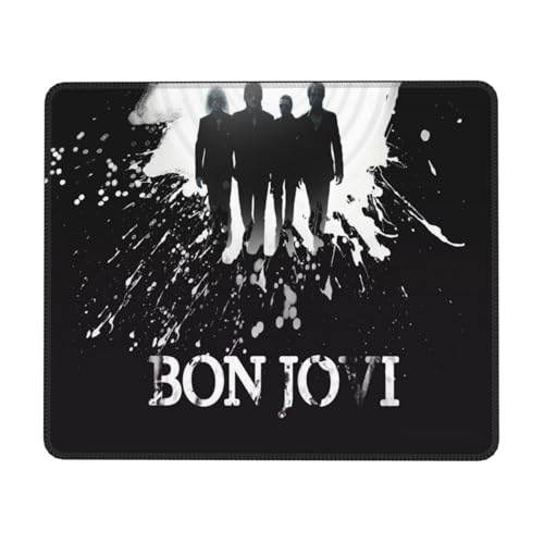 Bon Rock Band Jovi-Mauspad Punkrock-Musik-Mauspad – rechteckiges rutschfestes Gummi-Mauspad Gaming-Mauspad 7.9 x 9.5 in Bon Rock Band Jovi-Mauspad Punkrock-Musik-Mauspad – rechteckiges rutschfestes Gummi-Mauspad Gaming-Mauspad 7.9 x 9.5 in von Stepgrais
