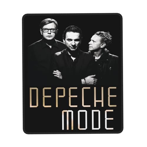 Stepgrais De&PE&Che Music Band Mauspad, Computer-Mauspad, Multicode-Mauspad mit Gummiverriegelung, Büro, Zuhause, neuartig bedrucktes Schreibtischzubehör 10 x 12 inch Stepgrais De&PE&Che Music Band Mauspad, Computer-Mauspad, Multicode-Mauspad mit Gummiverriegelung, Büro, Zuhause, neuartig bedrucktes Schreibtischzubehör 10 x 12 inch von Stepgrais