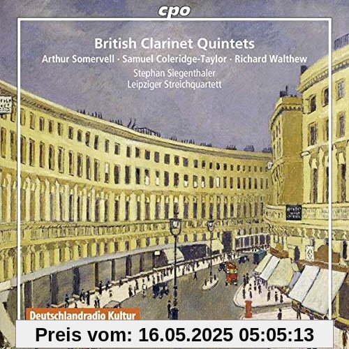 British Clarinet Quintets British Clarinet Quintets von Stephan Siegenthaler
