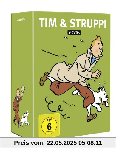 Tim & Struppi - Komplettbox [9 DVDs] von Stéphane Bernasconi