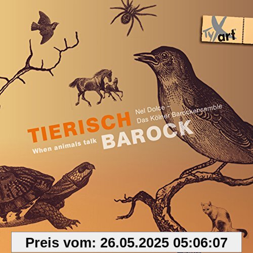 Tierisch Barock - Werke von Biber, Scarlatti, Uccelini, Merula u.a. von Stephanie Buyken (Flöte)