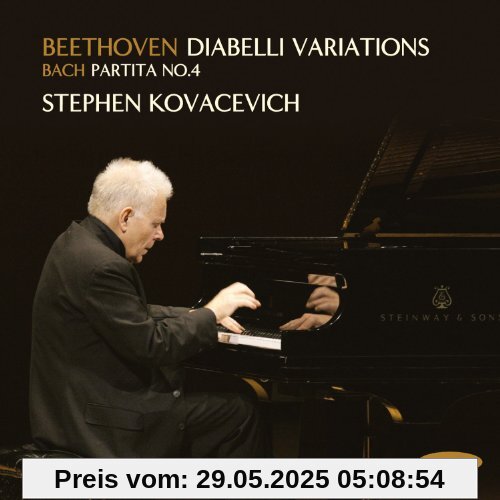 Beethoven Diabellivariationen op.120 / Bach : Partita nr 4 BWV 828 Beethoven Diabellivariationen op.120 / Bach : Partita nr 4 BWV 828 von Stephen Bishop-Kovacevich