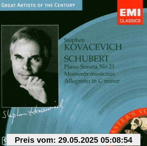 Klaviersonate 21/Moments Musicaux von Stephen Bishop-Kovacevich