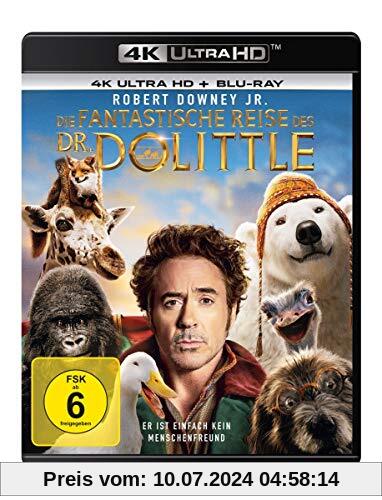 Die fantastische Reise des Dr. Dolittle (4K Ultra HD) (+ Blu-ray 2D) von Stephen Gaghan