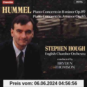 Klavierkonzerte a-Moll/H-Moll von Stephen Hough
