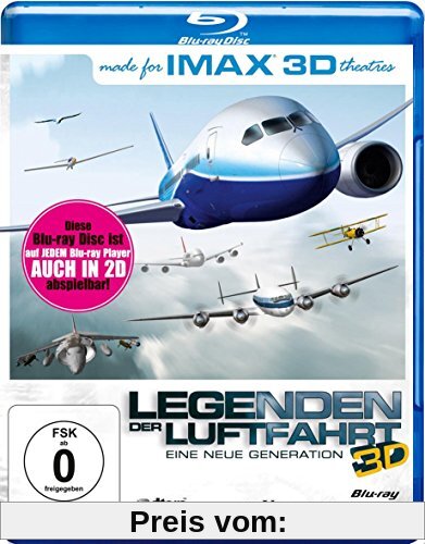 IMAX: Legenden der Luftfahrt - Eine neue Generation [3D Blu-ray] von Stephen Low